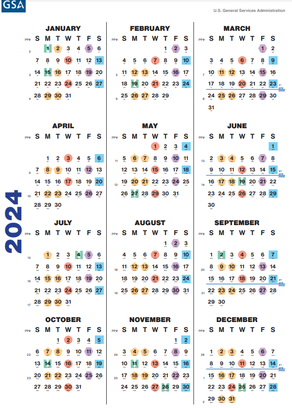 2024 biweekly payroll calendar