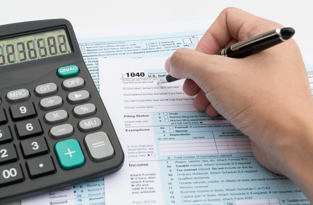 Calculating the income tax